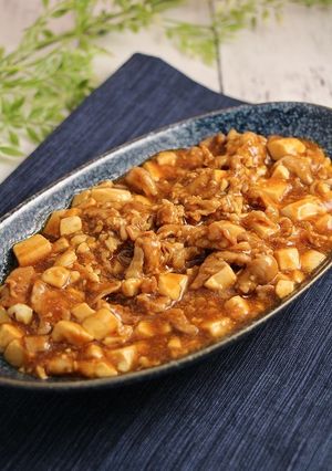 レンジで簡単！麻婆豆腐(豚こま)-レシピのメイン写真