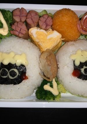 キャラ弁 ひつじのショーン-レシピのメイン写真
