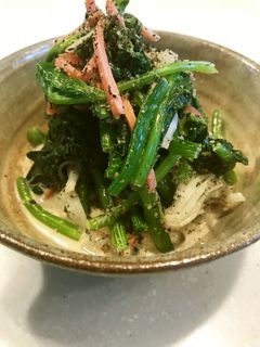 ホウレン草と紅生姜の和え物-レシピのメイン写真