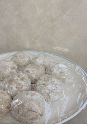 シンプルなスノーボールクッキー-レシピのメイン写真