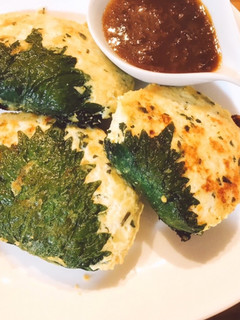 お豆腐と鶏ひき肉のシソバーグ-レシピのメイン写真