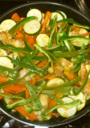 かぼちゃ鶏肉ラタトィユ♪簡単トマト缶なし-レシピのメイン写真