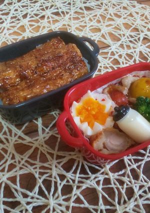 フェイク蒲焼き重弁当-レシピのメイン写真