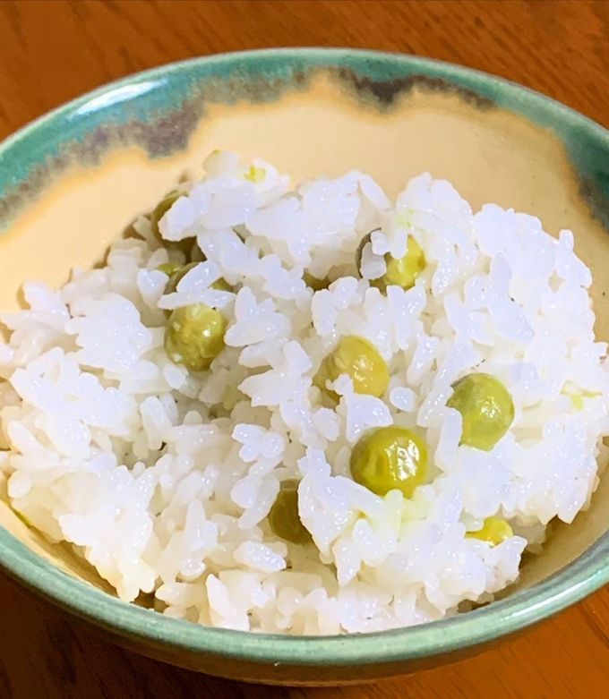 春の味覚】炊飯器で！豆ご飯☆2合☆ by Megtiin 【クックパッド