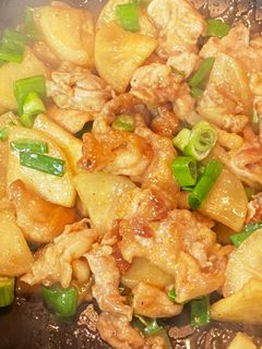 時短!簡単!豚肉と大根の旨煮♡-レシピのメイン写真