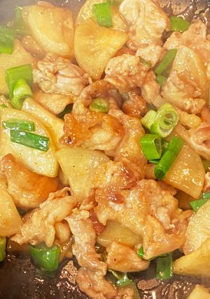 時短!簡単!豚肉と大根の旨煮♡-レシピのメイン写真