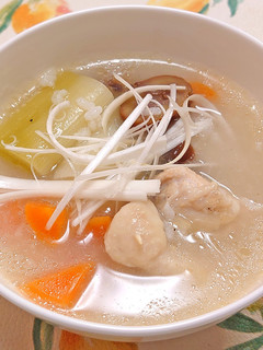 超簡単に韓国料理*サムゲタン風スープ-レシピのメイン写真