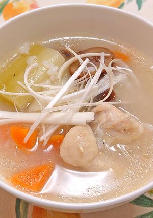 超簡単に韓国料理＊サムゲタン風スープ-レシピのメイン写真