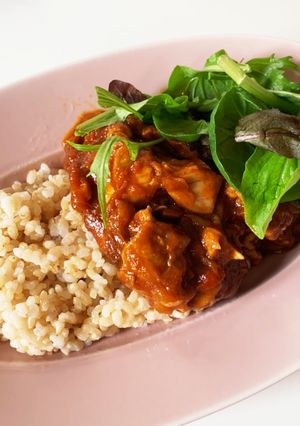 トマト缶☆無水チキンカレー-レシピのメイン写真
