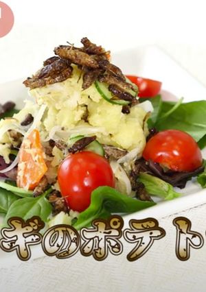【昆虫食】コオロギのポテトサラダ-レシピのメイン写真