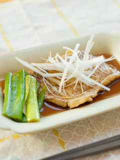 レンジで煮魚!真鯛の煮付け-レシピのメイン写真