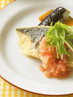 さわらの唐揚げ トマトおろしソース-レシピのメイン写真