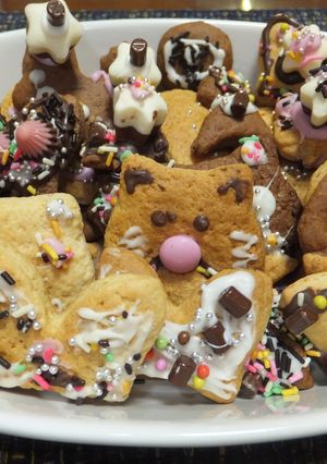 こどもと作る☆型抜きクッキー-レシピのメイン写真