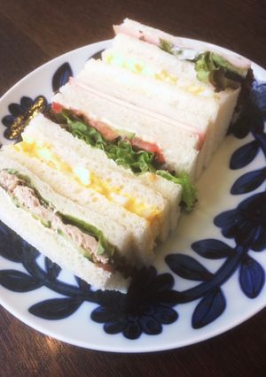 ランチにサンドイッチ♪-レシピのメイン写真