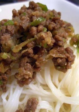 簡単！肉味噌そうめん-レシピのメイン写真