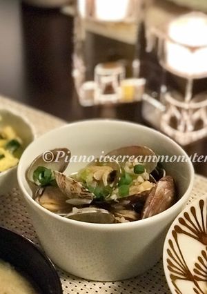あさりのバター酒蒸し-レシピのメイン写真