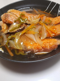 鮭の野菜あんかけ-レシピのメイン写真