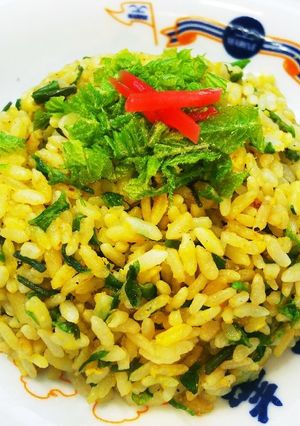 こしあぶらと卵のパラパラ炒飯-レシピのメイン写真