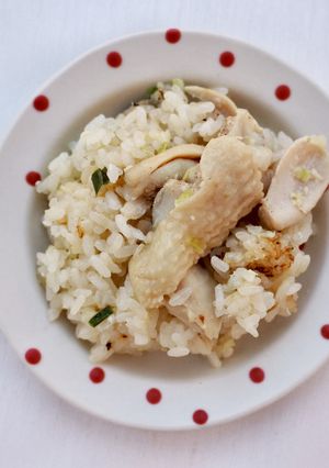 同時メシ★手羽餃子の炊き込み-レシピのメイン写真