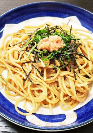 和風明太子パスタ-レシピのメイン写真