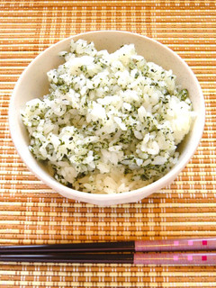 ☺緑茶の葉活用レシピ☆簡単お茶の葉ご飯☺-レシピのメイン写真