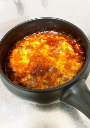 いわしとしめじのトマトチーズ焼き-レシピのメイン写真