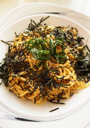 ほんのり磯の香り!しらすと海苔のパスタ-レシピのメイン写真