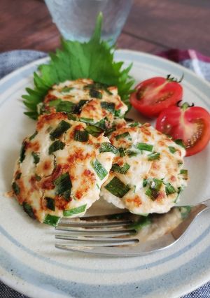 鶏むね肉deスタミナ梅みそつくね-レシピのメイン写真