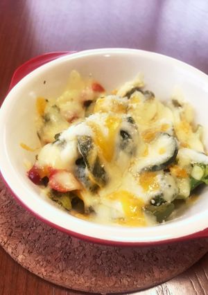 好きな野菜で！無限野菜チーズ焼き☆-レシピのメイン写真