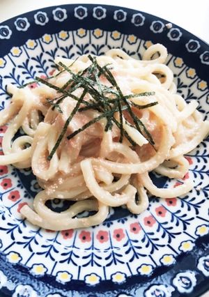 たらこクリームうどん-レシピのメイン写真