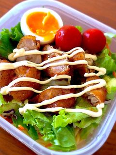 パスタサラダ弁当-レシピのメイン写真