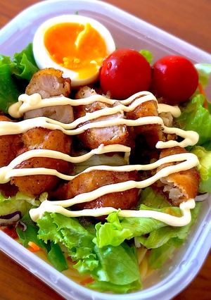 パスタサラダ弁当-レシピのメイン写真