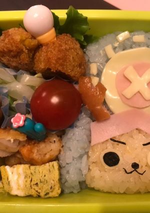 40キャラ弁　新世界チョッパー-レシピのメイン写真