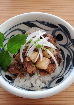 サバ缶と大根のどんぶり-レシピのメイン写真