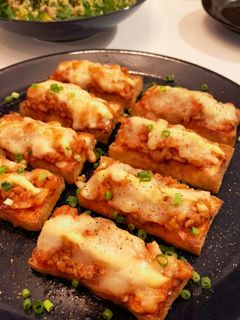 厚揚げのキムチ納豆チーズ焼き-レシピのメイン写真