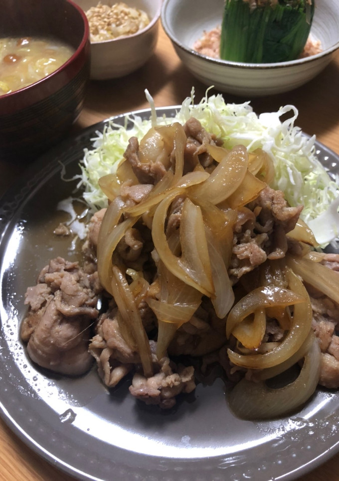 しょうが焼き-レシピのメイン写真