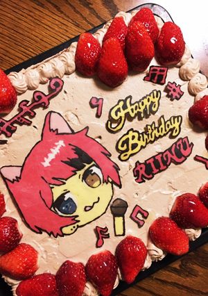 すとぷり莉犬くんキャラチョコデコケーキ-レシピのメイン写真