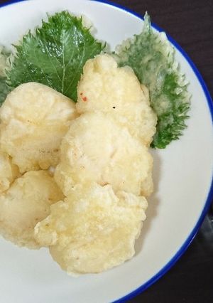 鶏ささ身でとり天☆おろし柚子ぽん酢-レシピのメイン写真