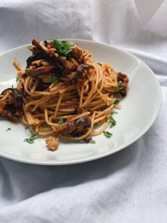 "ボロネーゼ"風パスタ トマト缶不使用-レシピのメイン写真