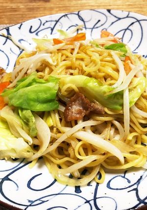 町中華の味☆オイスターソースの塩焼そば♡-レシピのメイン写真