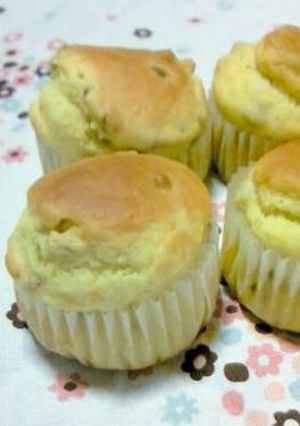 ホットケーキミックスで納豆マフィン-レシピのメイン写真