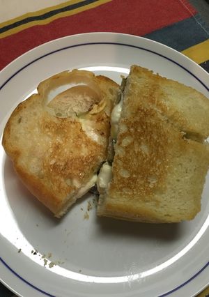 3種のチーズホットサンド-レシピのメイン写真