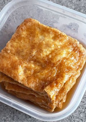きつねうどんのお揚げさん-レシピのメイン写真