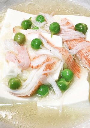 カニカマと豆腐のうま煮-レシピのメイン写真