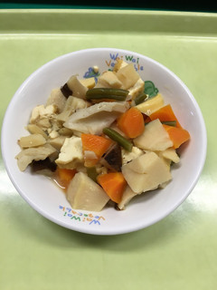 【保育園給食】たけのこの煮物-レシピのメイン写真