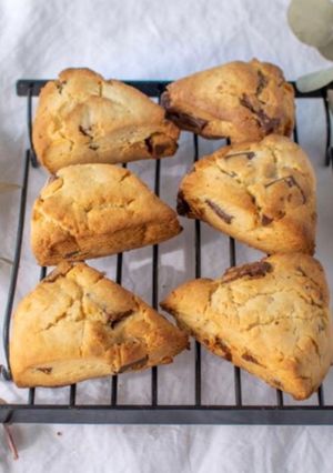塩こうじチョコチャンクスコーン♪-レシピのメイン写真