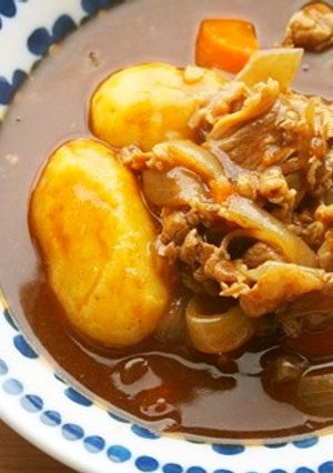 時短ビーフシチュー！薄切り牛肉で♪-レシピのメイン写真