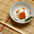 赤かぼちゃの胡麻だれ掛け