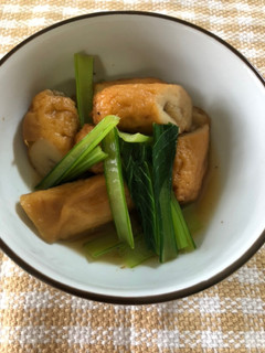 小松菜と練り物煮-レシピのメイン写真