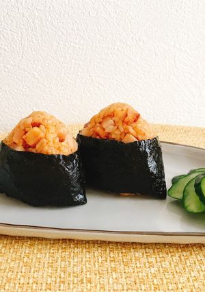 甜麵醬ねりごまおにぎり-レシピのメイン写真